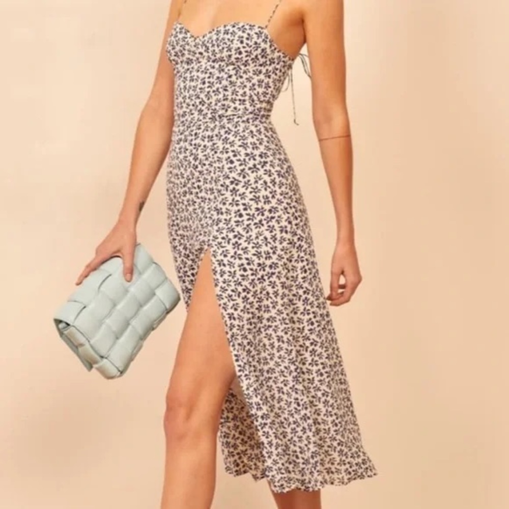 Reformation Juliette Midi Dress Size 2